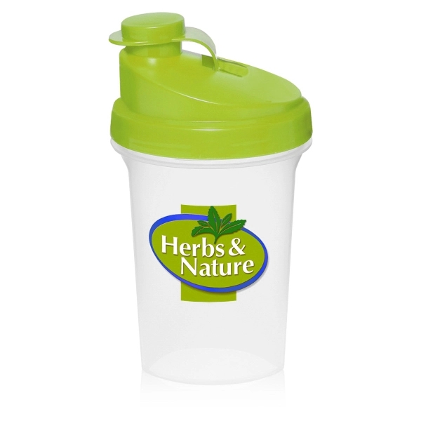 16 oz. Plastic Shaker Bottles, 16 oz/500 ml marker,... from ASI 39552 BEL Promo