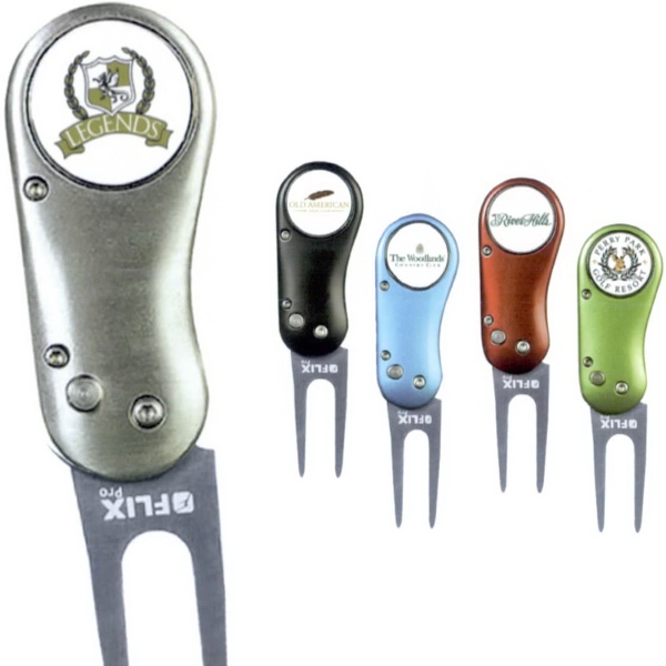 Divot repair tool with ball marker.... from ASI 67961 Lorente LLC / Lorente