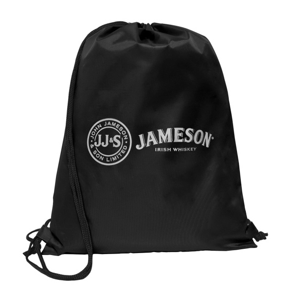 210 Denier drawstring backpack with a large printing area and easily... from ASI 40544 Binaco / Binaline
