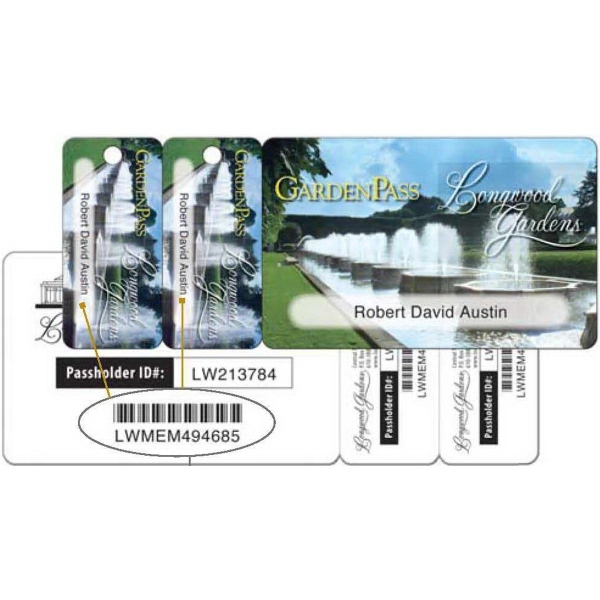Combination 1 card and 2 key tags, perfect for membership programs.... from ASI 42393 Budgetcard Inc