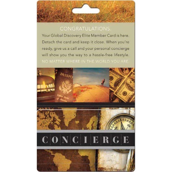 Plastic Card Hangers for your clubs, membership programs, and purchase plans.... from ASI 42393 Budgetcard Inc