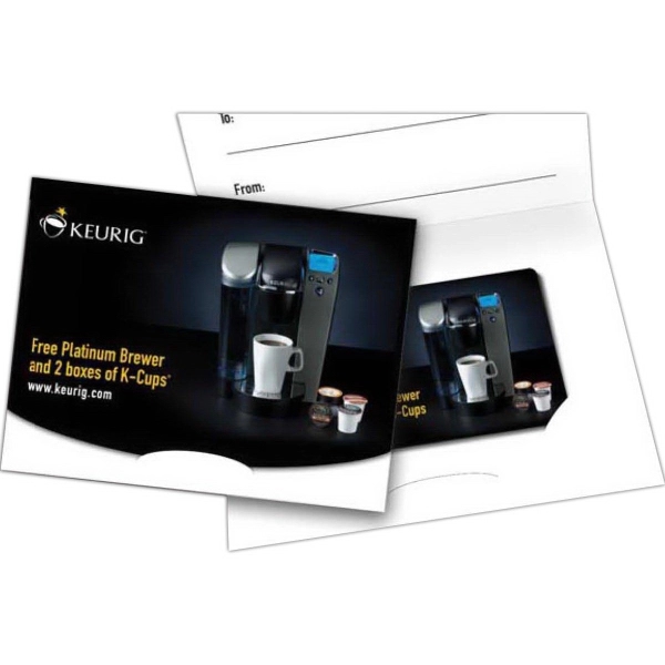 Complete your gift card purchase with a gift card holder.... from ASI 42393 Budgetcard Inc