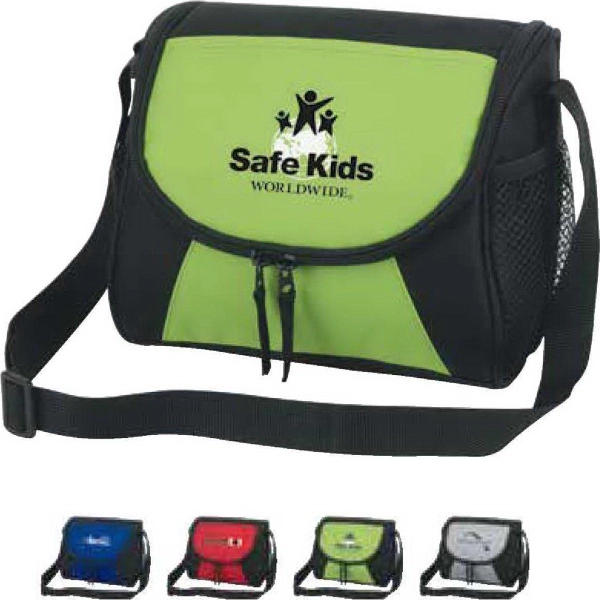 Polycanvas bag with insulated main compartment and additional outside pocket.... from ASI 88060 Snugz/USA Inc / Sweda®