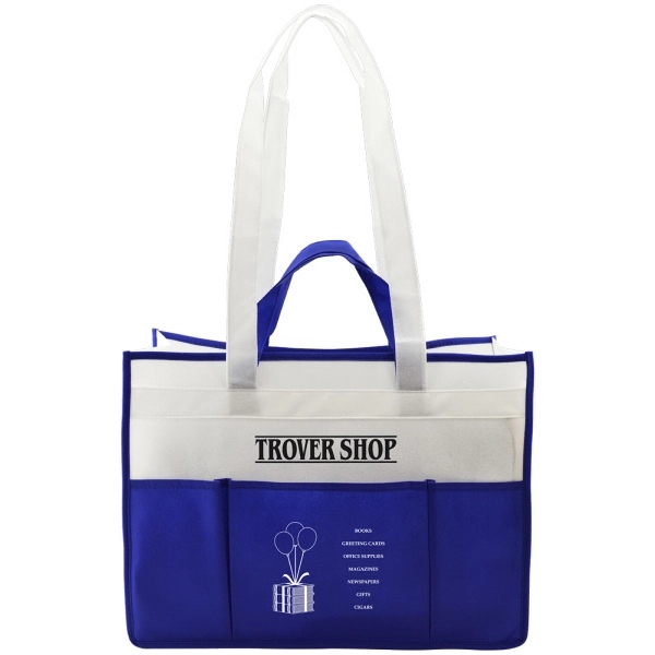 Made with 100 GSM premium non-woven polypropylene, this eco-friendly tote is... from ASI 75731 PWS / Pacific Western Sales/PWS