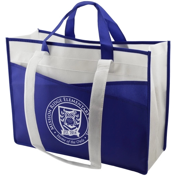 Made with 100 GSM premium non-woven polypropylene, this eco-friendly tote is... from ASI 75731 PWS / Pacific Western Sales/PWS