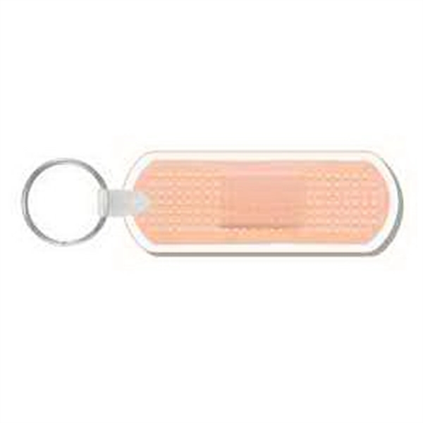 Bandage shaped key tag with zinc plated split ring.... from ASI 56100 Gemini Ind Inc / Anchor Line®