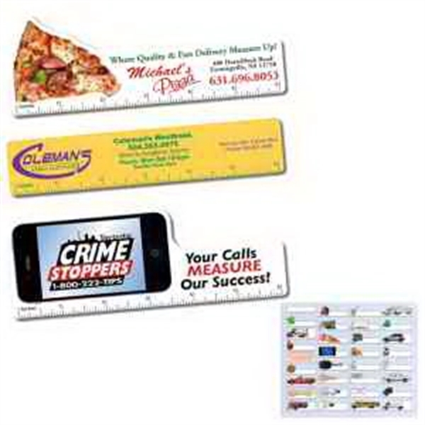 Stock 4-color process 6" ruler.... from ASI 56100 Gemini Ind Inc / Anchor Line®