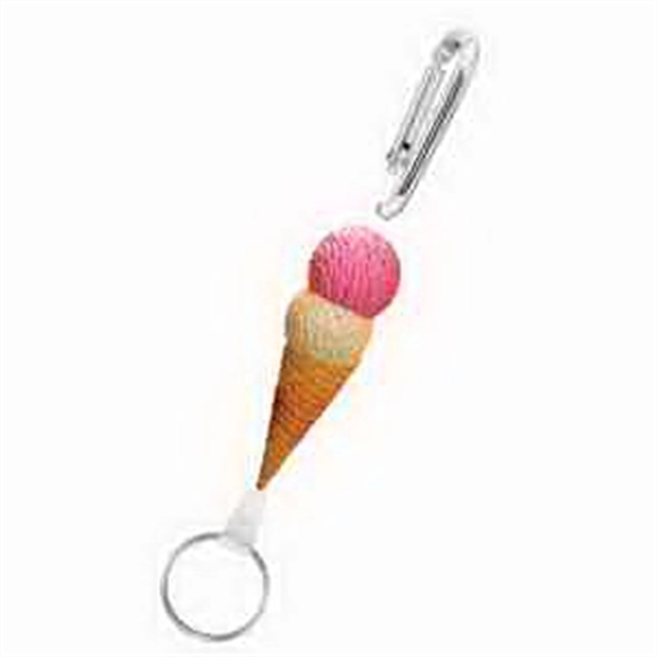 4-color process soft vinyl plastic key clips with 1" zinc plated... from ASI 56100 Gemini Ind Inc / Anchor Line®