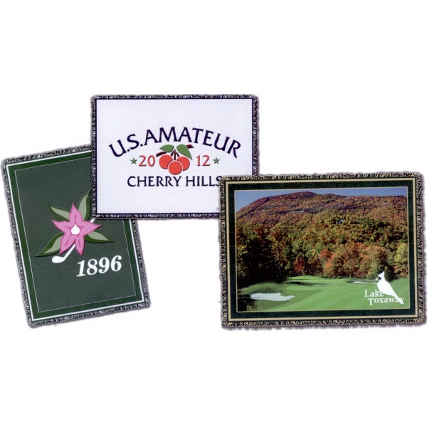 Tapestry Throw with unlimited colors and design options.... from ASI 67961 Lorente LLC / Lorente