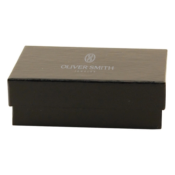 Color tinted kraft jewelry boxes made with rigid white lined board;... from ASI 75731 PWS / Pacific Western Sales/Cater Line