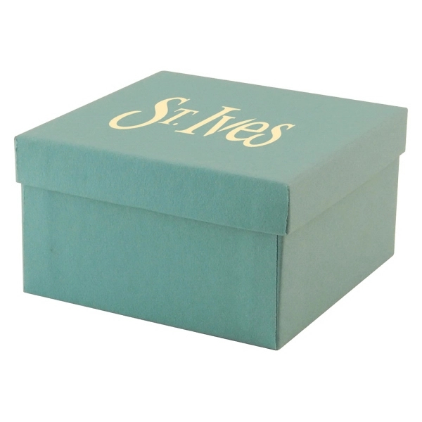 Color tinted kraft jewelry boxes made with rigid white lined board;... from ASI 75731 PWS / Pacific Western Sales/Cater Line