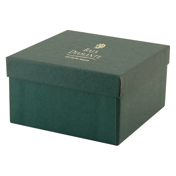Color tinted kraft jewelry boxes made with rigid white lined board;... from ASI 75731 PWS / Pacific Western Sales/Cater Line
