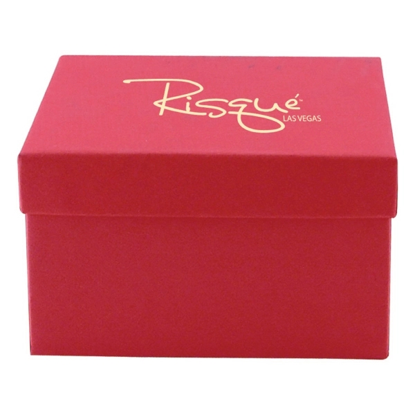 Color tinted kraft jewelry boxes made with rigid white lined board;... from ASI 75731 PWS / Pacific Western Sales/Cater Line