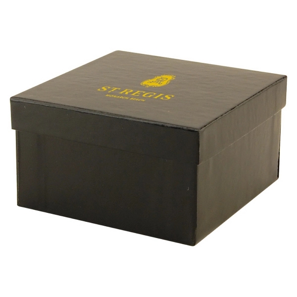 Color tinted kraft jewelry boxes made with rigid white lined board;... from ASI 75731 PWS / Pacific Western Sales/Cater Line