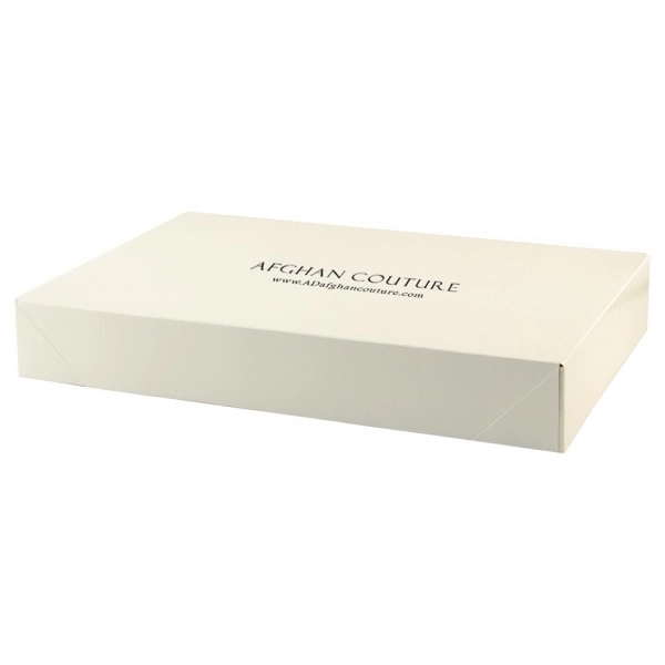 Frost White Gloss box folds flat for easy storage. Made with... from ASI 75731 PWS / Pacific Western Sales/Cater Line