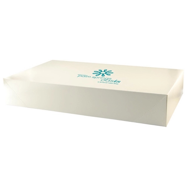 Frost White Gloss box folds flat for easy storage. Made with... from ASI 75731 PWS / Pacific Western Sales/Cater Line