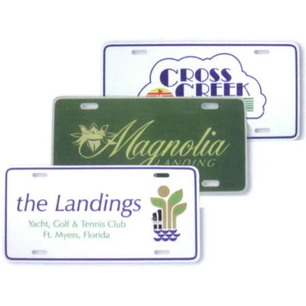 Aluminum License Plate... from ASI 67961 Lorente LLC / Lorente