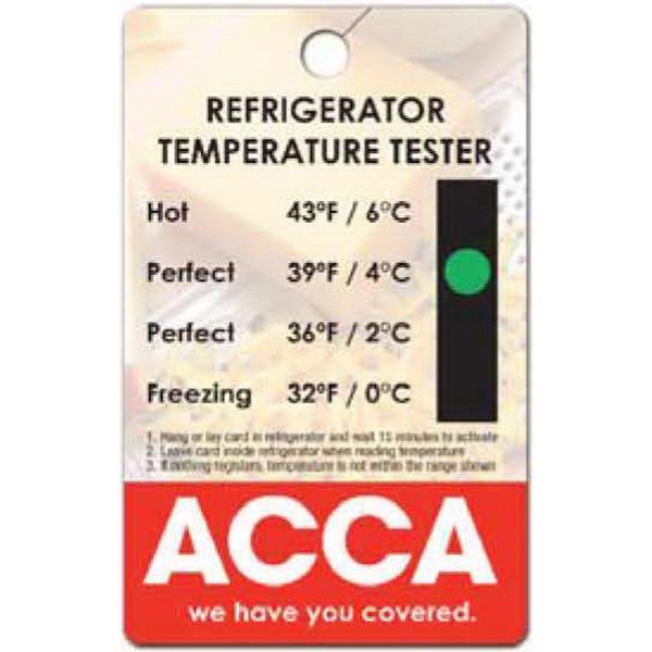 Keep your food fresh and tasty with this handy Refrigerator Gauge... from ASI 42393 Budgetcard Inc