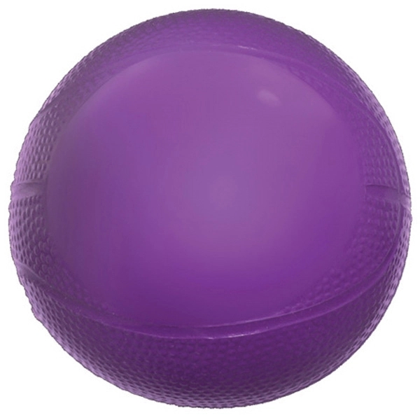 Mini vinyl basketball with re-inflatable athletic valve.... from ASI 55675 Galaxy Balloons Inc / Galactic Fun Time Line
