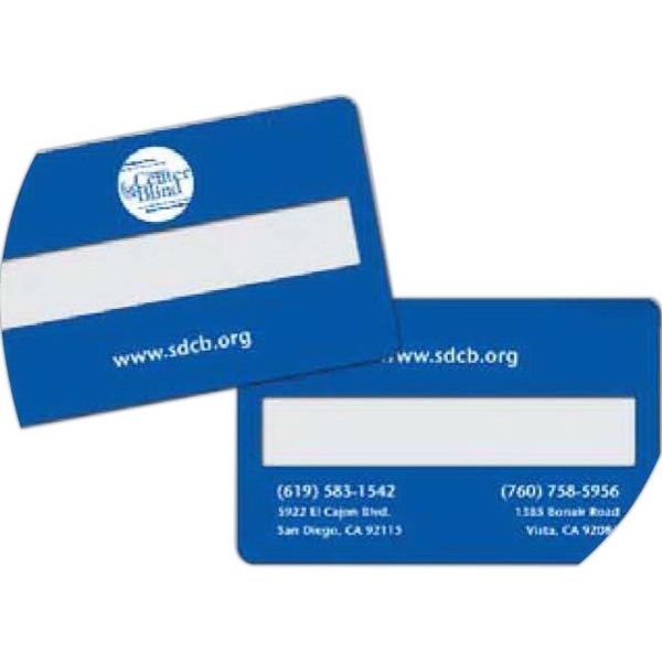 The Signature Card is designed specifically for visually impaired individuals, enabling... from ASI 42393 Budgetcard Inc