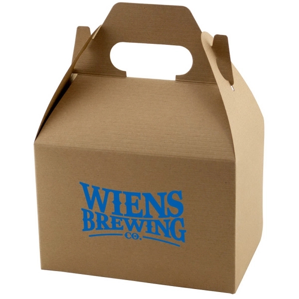 Natural Kraft Fold-up Gift Boxes fold flat for easy storage; assemble... from ASI 75731 PWS / Pacific Western Sales/Cater Line