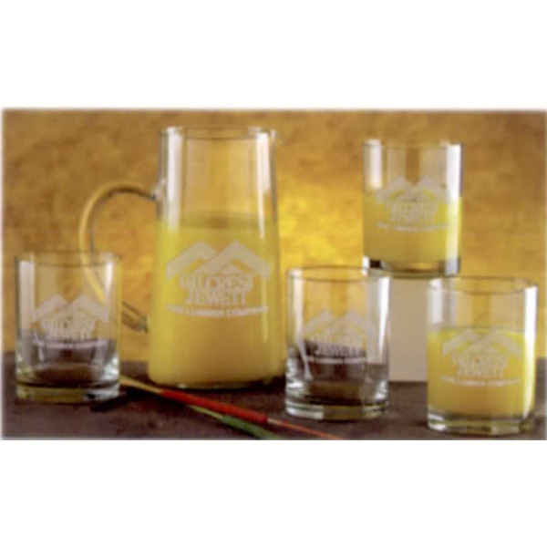Pitcher and four 14 oz. Double Old Fashioned glasses.... from ASI 67961 Lorente LLC / Lorente