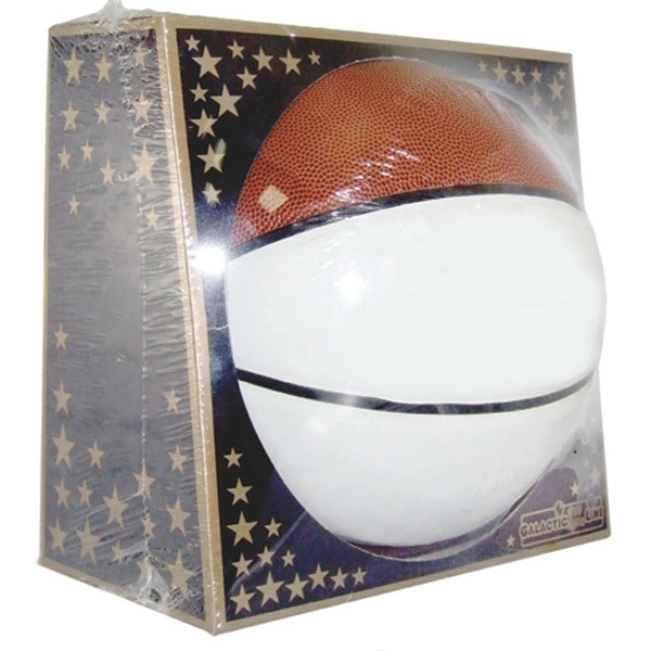 Full size synthetic leather signature basketball with white autograph panels.... from ASI 55675 Galaxy Balloons Inc / Galactic Fun Time Line