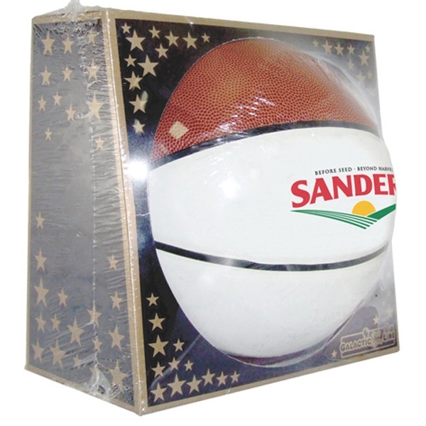 Full size synthetic leather signature basketball with white autograph panels.... from ASI 55675 Galaxy Balloons Inc / Galactic Fun Time Line