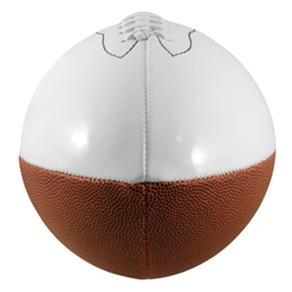 14" full size synthetic leather signature football with white autograph panels.... from ASI 55675 Galaxy Balloons Inc / Galactic Fun Time Line