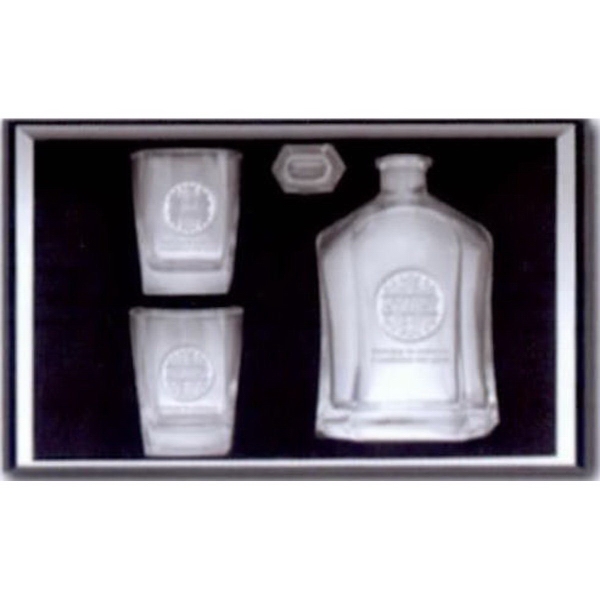 Decanter and Double Old Fashioned Drinking Glasses.... from ASI 67961 Lorente LLC / Lorente