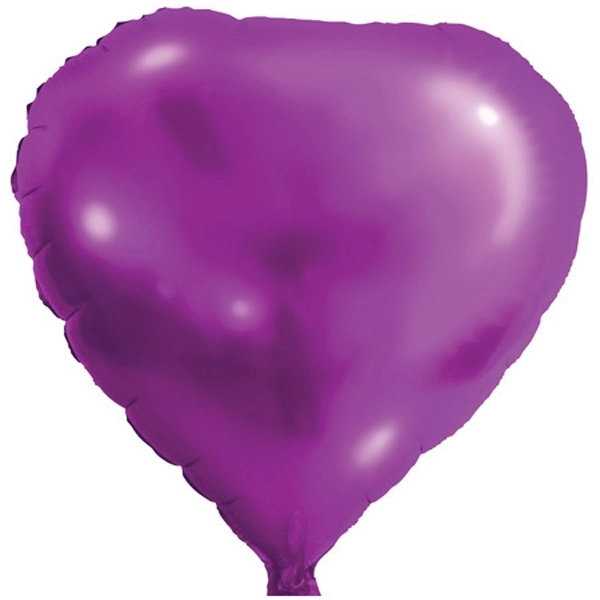 17" heart shaped foil balloon with a self-sealing valve; offered in... from ASI 55675 Galaxy Balloons Inc / Galactic Fun Time Line