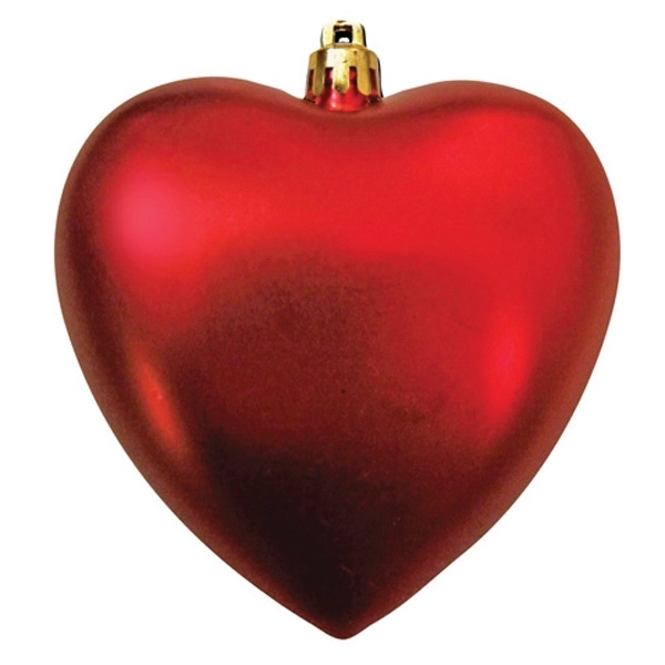 Heart shaped ornament made of shatterproof material with a satin finish;... from ASI 55675 Galaxy Balloons Inc / Galactic Fun Time Line