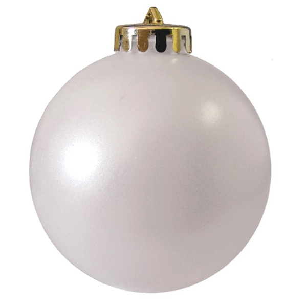 3 1/4" round shatterproof ornament with a satin finish.... from ASI 55675 Galaxy Balloons Inc / Galactic Fun Time Line