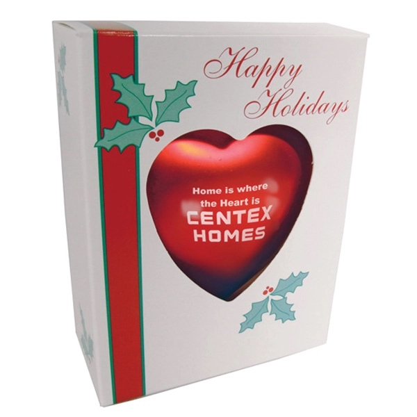 Heart shaped ornament made of shatterproof material with a satin finish;... from ASI 55675 Galaxy Balloons Inc / Galactic Fun Time Line