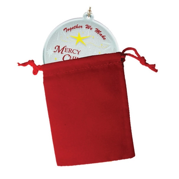 3" clear acrylic suncatcher ornament with customization.... from ASI 55675 Galaxy Balloons Inc / Galactic Fun Time Line