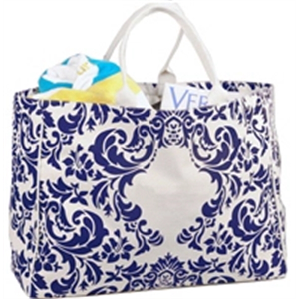City Tote in heavy canvas with tri-divided pockets and covered hard... from ASI 66230 Landes Inc