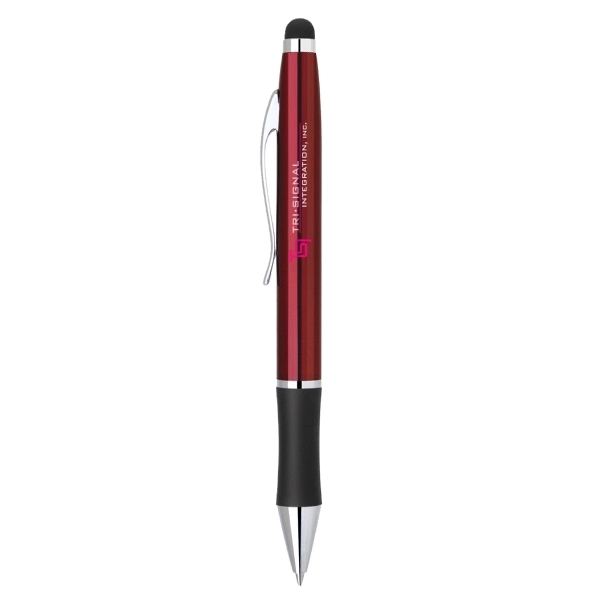 Brass twist action ballpoint pen in three colors.... from ASI 31517 Admart Products / Admart Line
