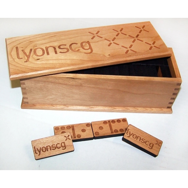 Cribbage set in 14.5" x 4.25" x 1.375" sustainable wood box.... from ASI 92531 Unique Custom Products / UCP