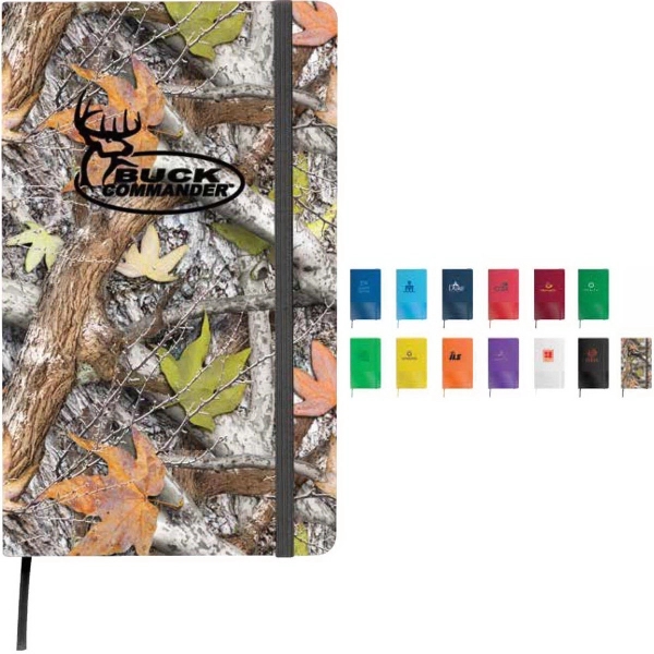 Perfect bound journal book with 80 lined sheets.... from ASI 88060 Snugz/USA Inc / Sweda®