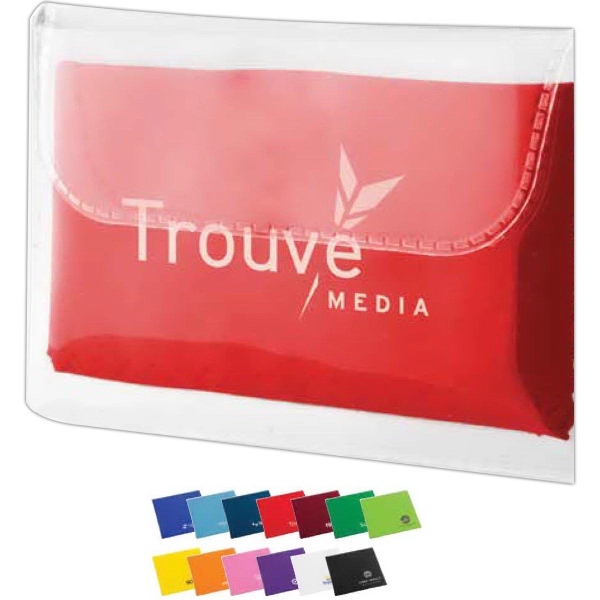 7 1/2" x 7 1/3" screen cleaning cloth with antimicrobial coating... from ASI 88060 Snugz/USA Inc / Sweda®