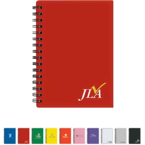 4 5/8" x 2 3/8" spiral bound mini pocket-sized notebook with... from ASI 88060 Snugz/USA Inc / Sweda®