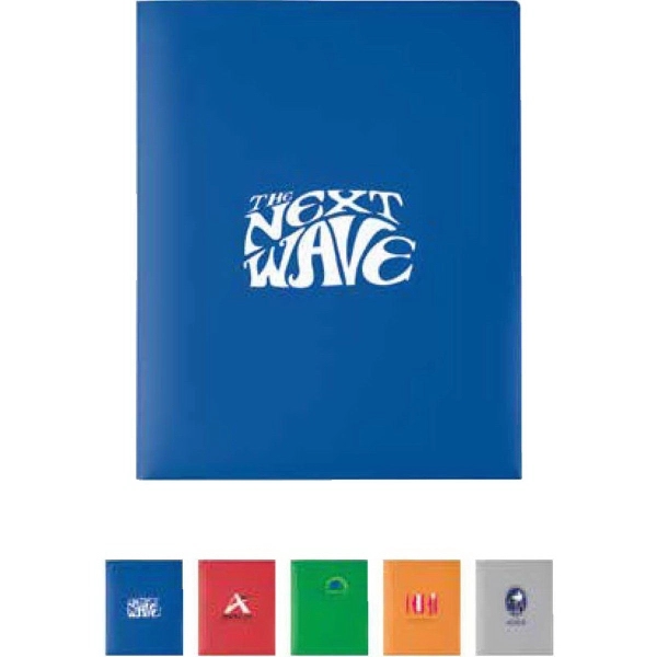 9 1/2" x 11 11/16" polypropylene folder available in your choice... from ASI 88060 Snugz/USA Inc / Sweda®