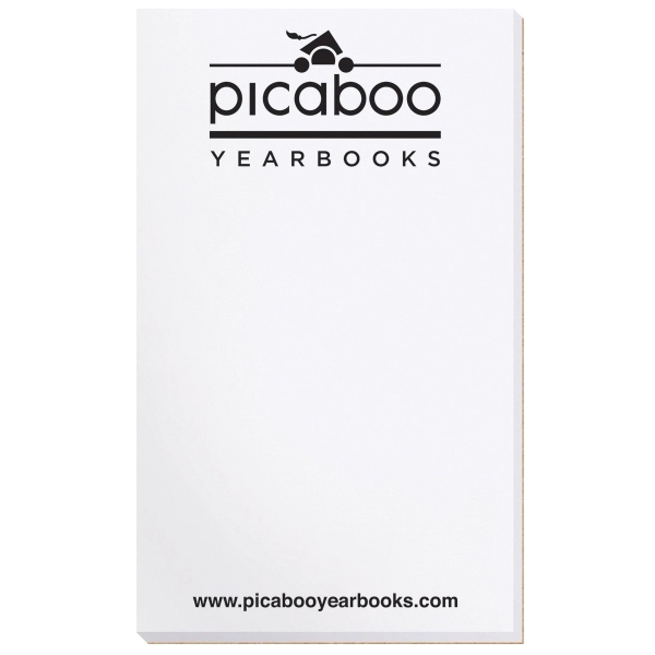 Scratch pad with 100 sheets of 50 lb. white offset paper... from ASI 50873 Drum-Line / Drum-line Inc