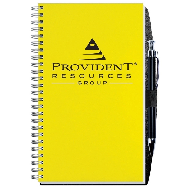 5 1/4" x 8 1/4" Journal with 50 sheets and pen.... from ASI 50873 Drum-Line / Drum-line Inc
