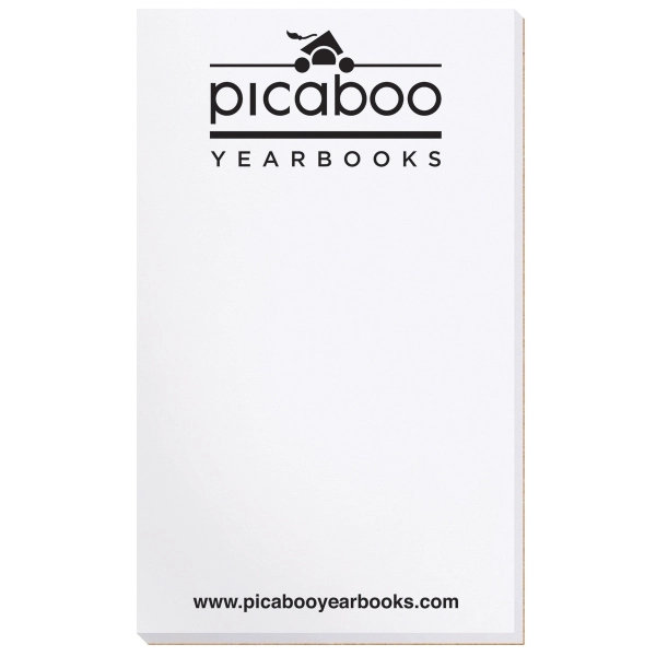 Scratch pad with 25 sheets of 50 lb. white offset paper... from ASI 50873 Drum-Line / Drum-line Inc