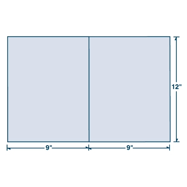 Full Color Printed Report and Tax Cover 9" x 12"... from ASI 32050 Admore / Admore®
