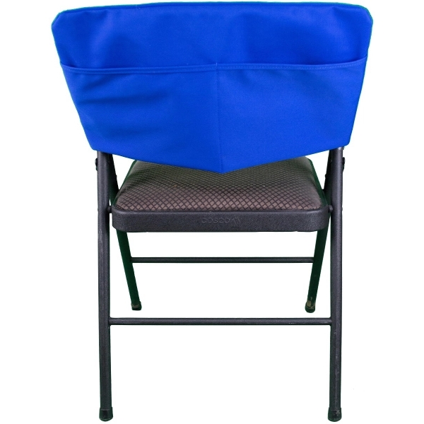 20" x 11" fitted chair cover made of poly-cotton twill with... from ASI 31260 AdCapitol