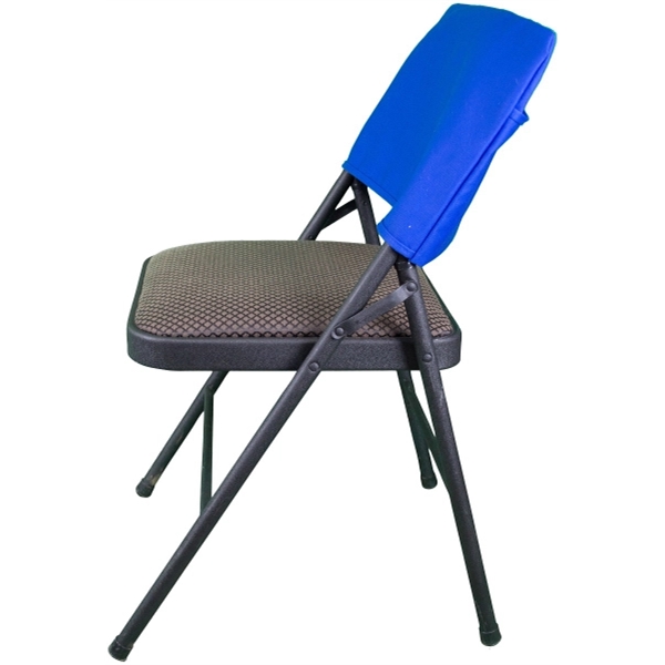 20" x 11" fitted chair cover made of poly-cotton twill with... from ASI 31260 AdCapitol