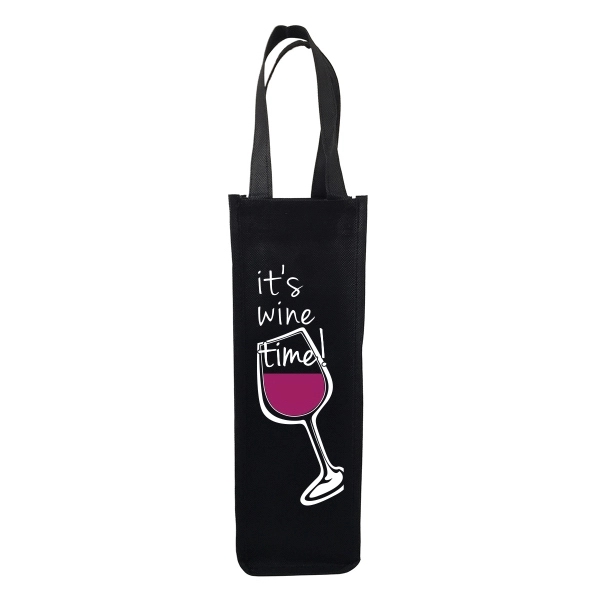 Wine bottle holder with dual reinforced handles... from ASI 34800 Alstar Creations / Alstar Line
