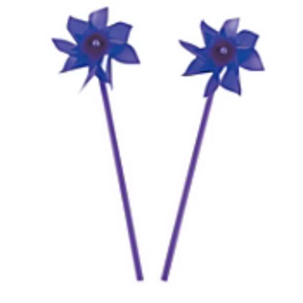 Pinwheel toy, 4" Purple (Includes Logo and Assembled)... from ASI 57713 Glow Promotions / Glow Promotions
